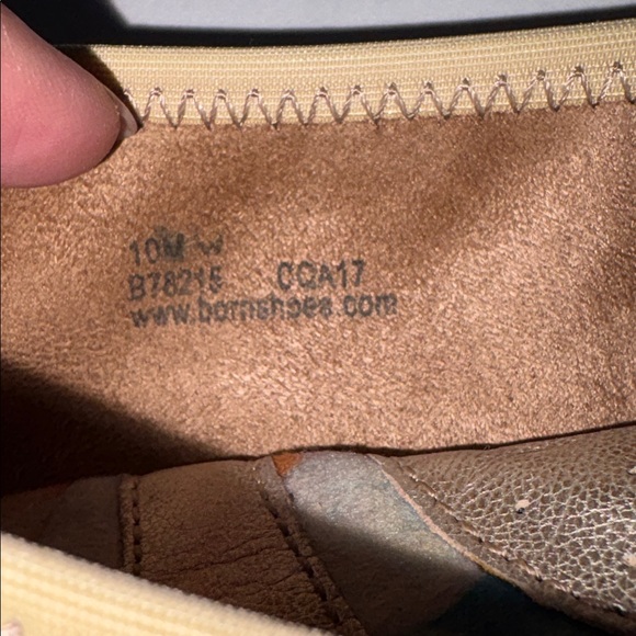 Born Women's Julianne Silver Metallic Ballet Flats Women’s 10 - Picture 5 of 6